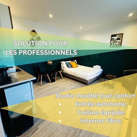 Btobed - Location Professionnelle - 2 Studios Confort - Proche Parc Des Expos Et Stade De France 르 부흐줴 외부 사진